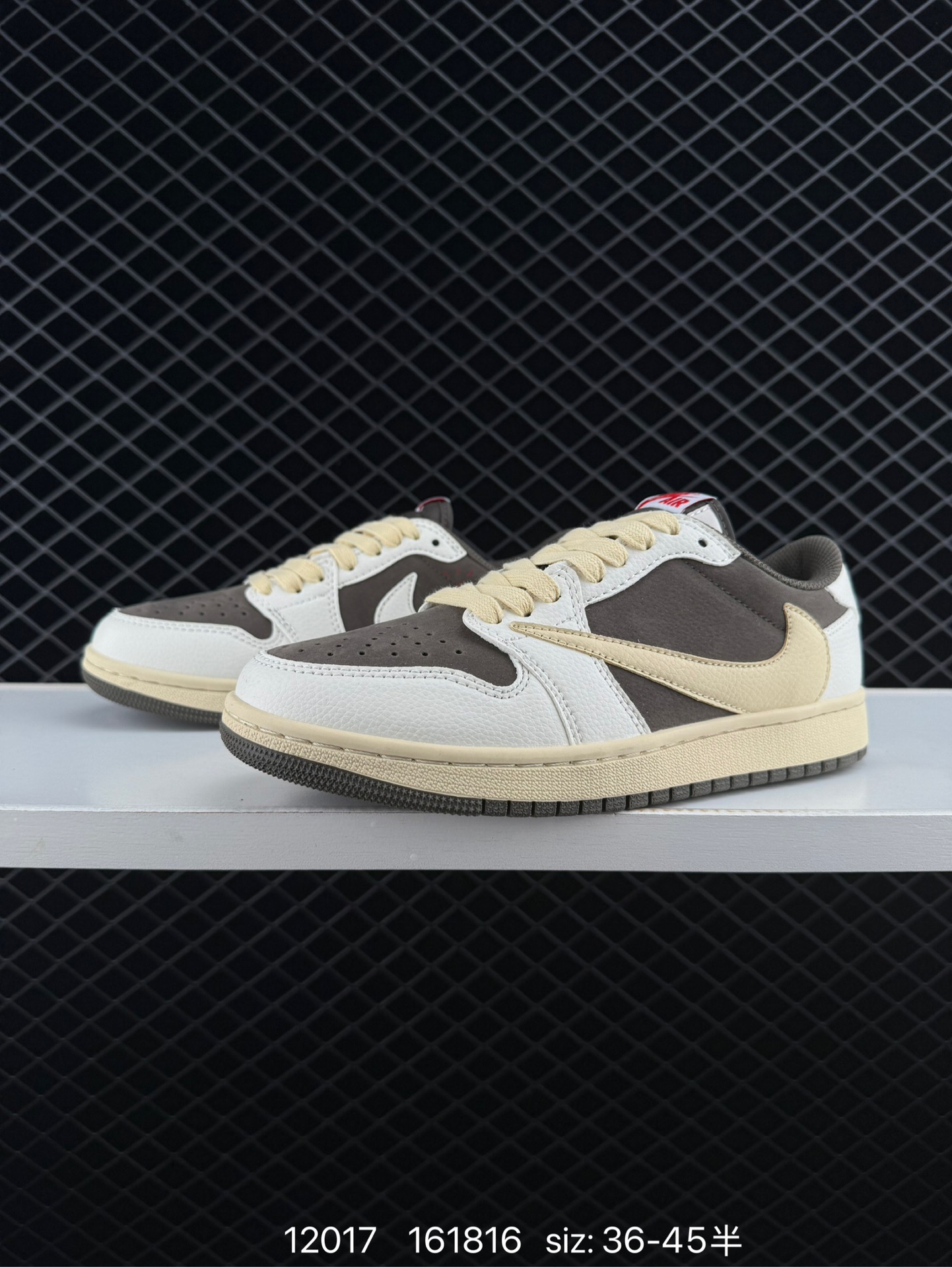 Travis Scott x Nike Air Jordan 1 Low Golf SP”Neutral Oliv”